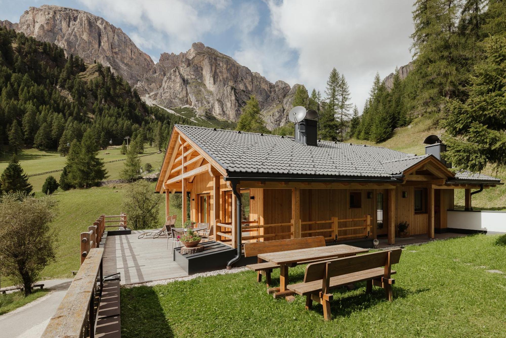 Chalet Laerchenhof Colfosco Dış mekan fotoğraf